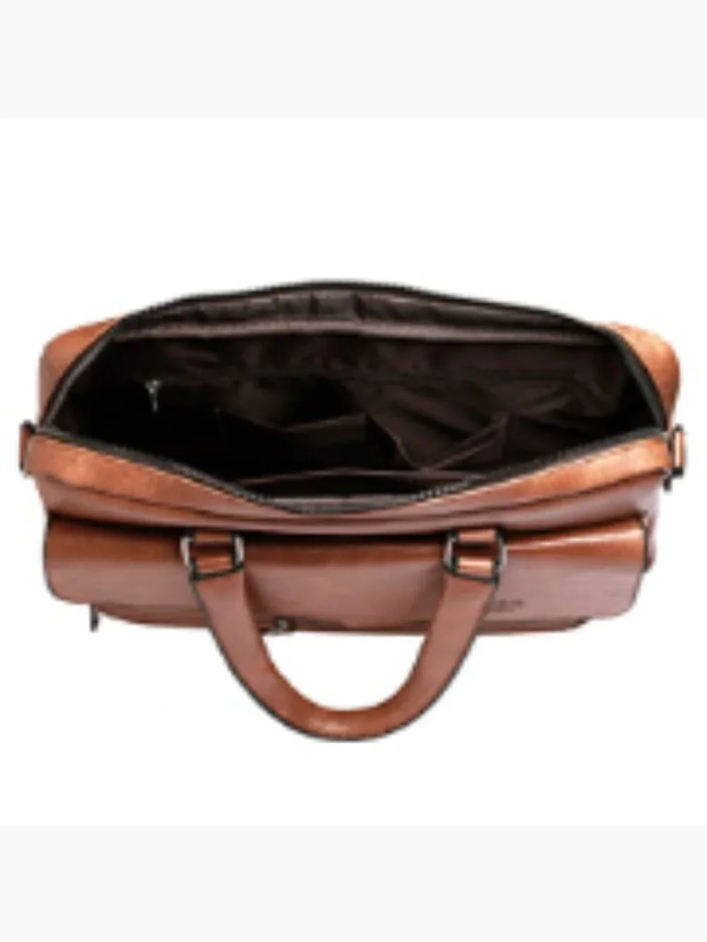 PU Leather Messenger Crossbody Bag Laptop Briefcase 14 inch
